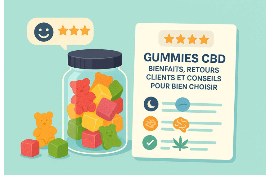 Bonbons CBD VS Huile de CBD : Lequel choisir pour débuter ?