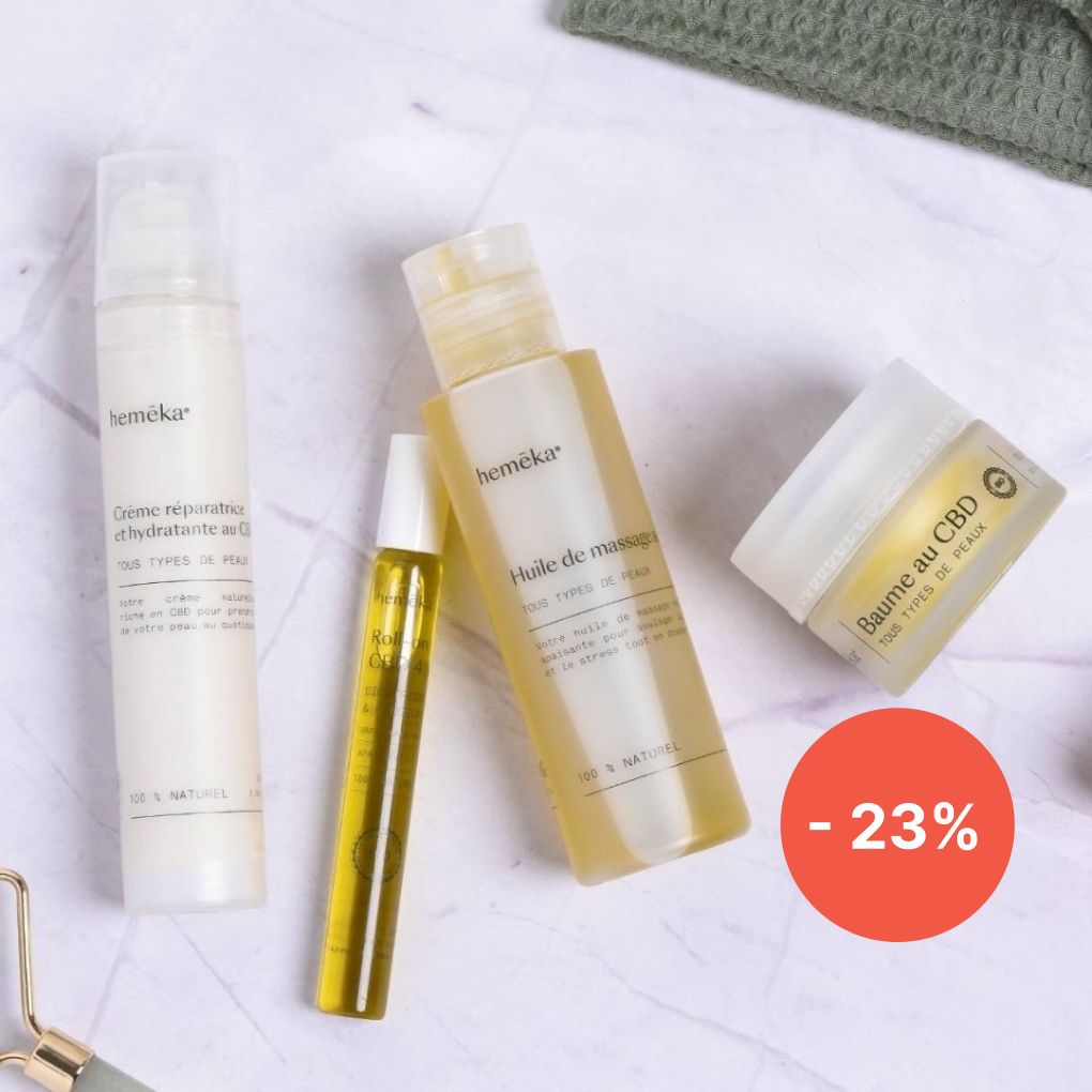 Coffret QUATRO cosmétiques CBD