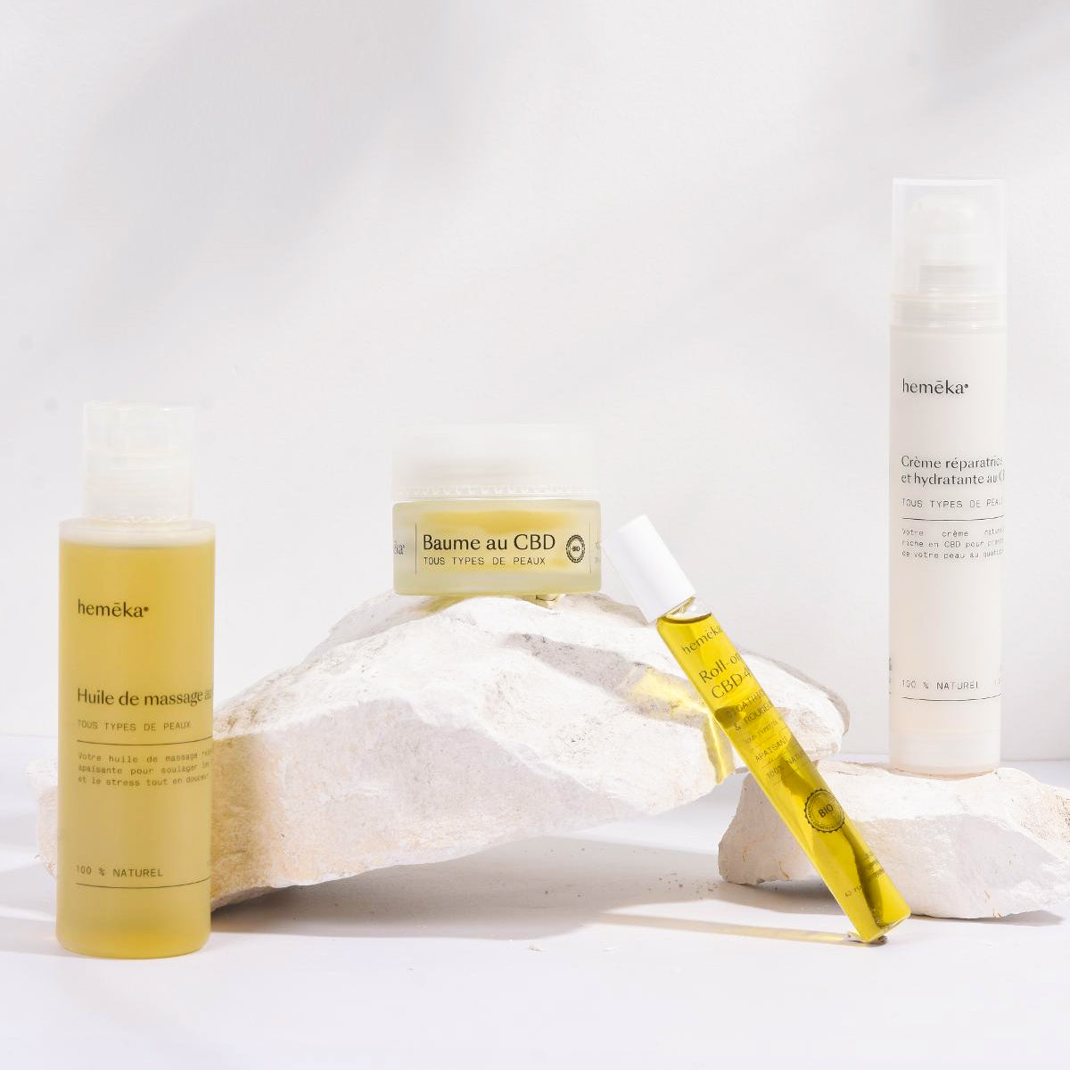 Coffret QUATRO cosmétiques CBD