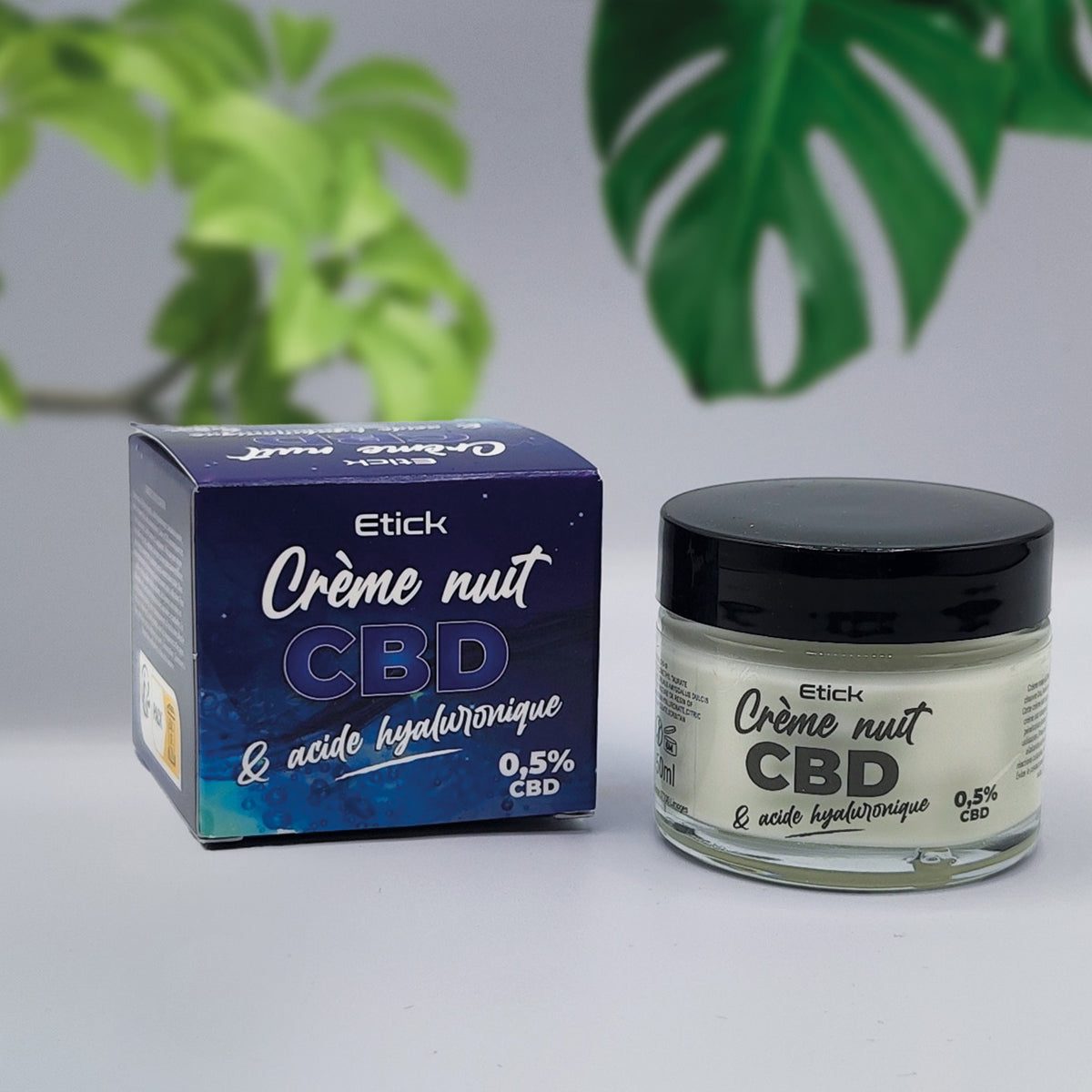 Crème de nuit au CBD