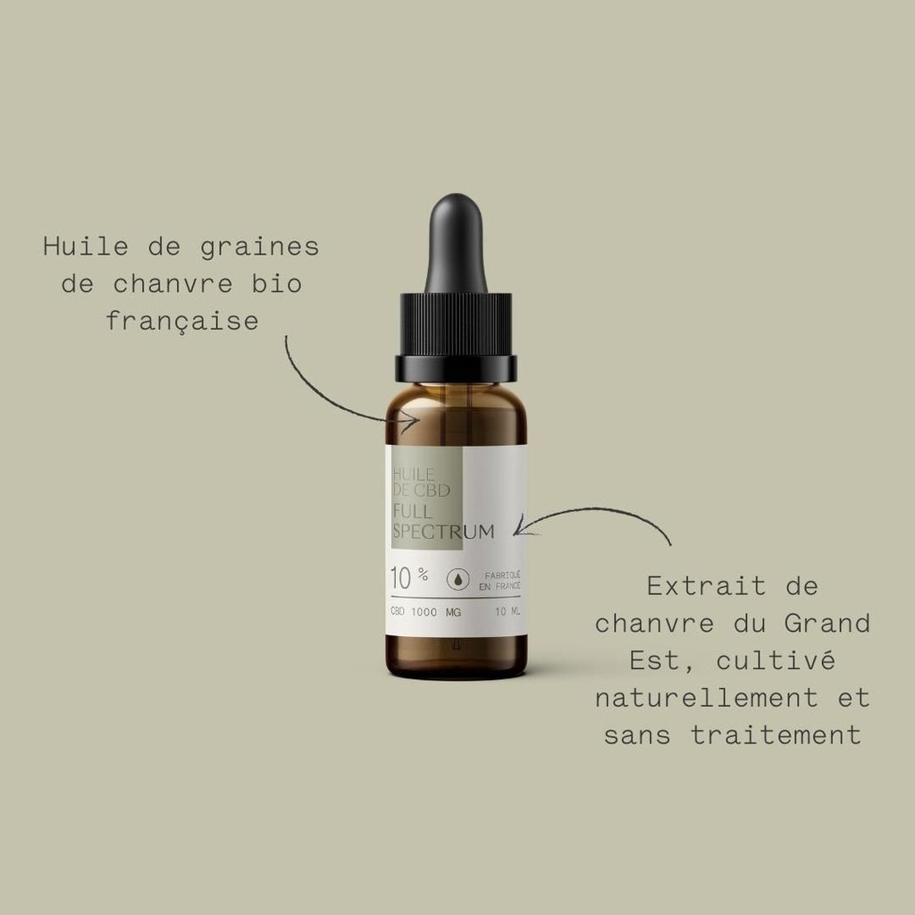Huile CBD Full Spectrum 10%
