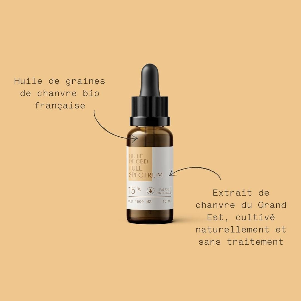 Huile CBD Full Spectrum 15%