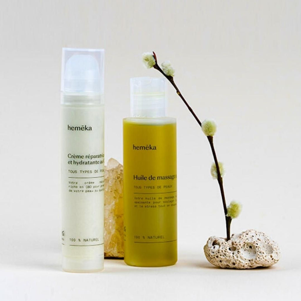 Coffret DUO cosmétiques : Huile + Crème